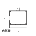 5LDK間取りタイプのピクト